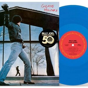 New-Billy Joel Glass Houses Blue Vinyl Record